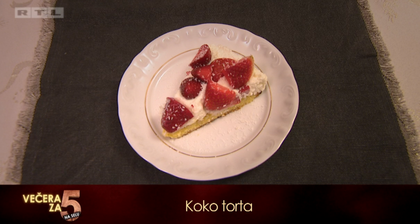 Recept za 5: Koko torta