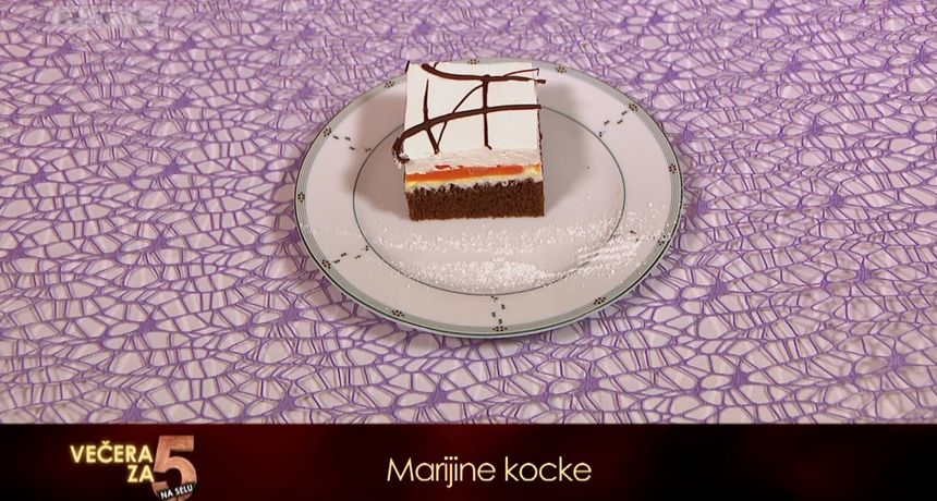 Recept za 5: Marijine kocke