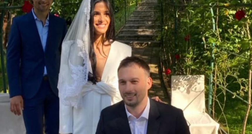 Rukometaš Igor Karačić oženio prelijepu Makedonku Dušicu