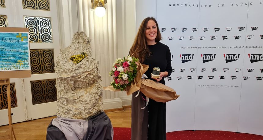 RTL-ova novinarka Ana Trcol dobitnica nagrade 'Velebitska degenija' za najbolje novinarske radove o zaštiti okoliša