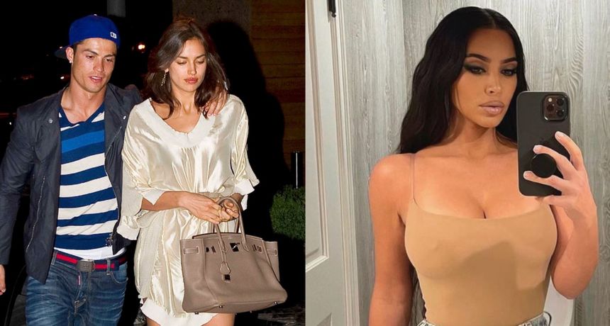 Kanye nije jedini kojeg su Kim i Irina 'podijelile': Ronaldo ljubio Kardashianku neposredno prije susreta s Ruskinjom