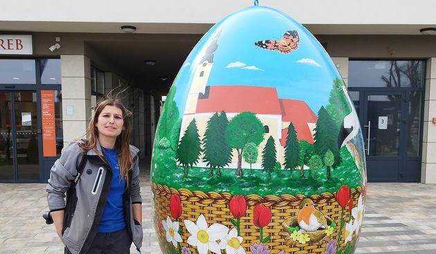 Fotogalerija Velika pisanica u centru Kotoribe — eMedjimurje.hr