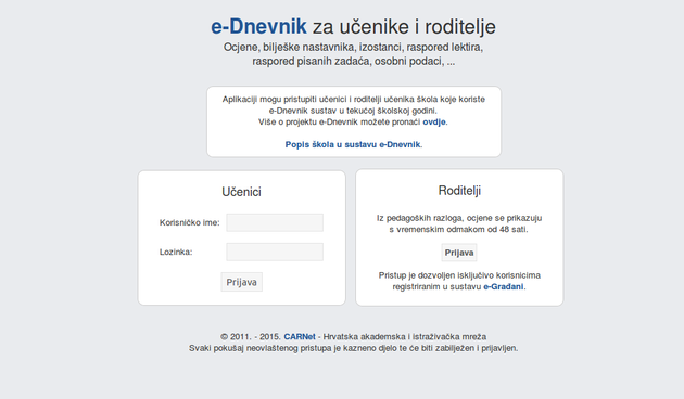 E Dnevnik Prijava Ucenika E Dnevnik Prijava Ucenika