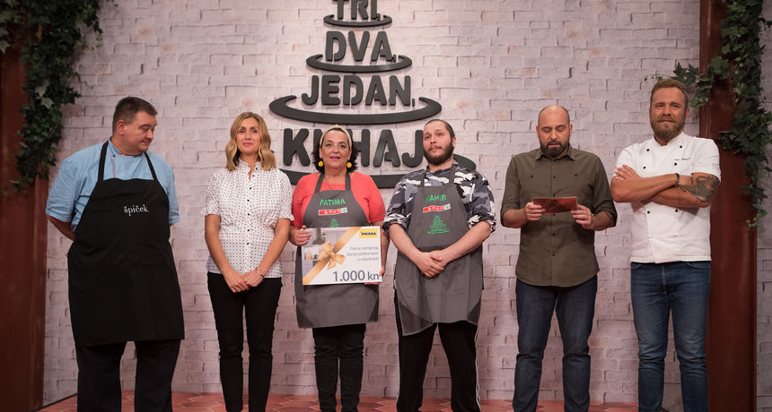 Fatima i Mahir prvi su par osme sezone 'Tri, dva, jedan – kuhaj!' koji je napustio natjecanje!