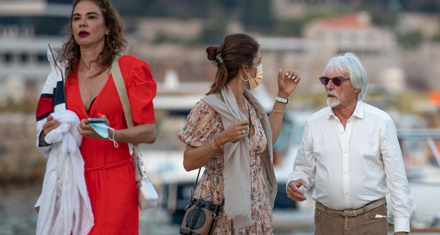 Bernie Ecclestone stigao u Dubrovnik s 46 godina mlađom suprugom zbog koje su ga kćeri ucjenjivale